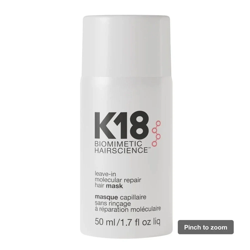 $75 MSRP Full Size K18 Leave-in Molecular Repair Hair Mask - 1.7 Oz / 50 Ml